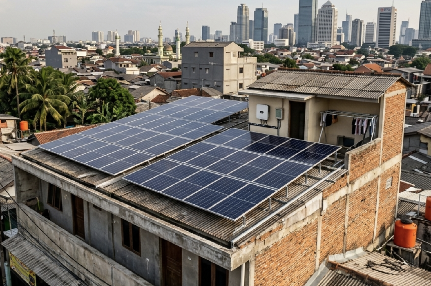 kuasa solar untuk bumbung