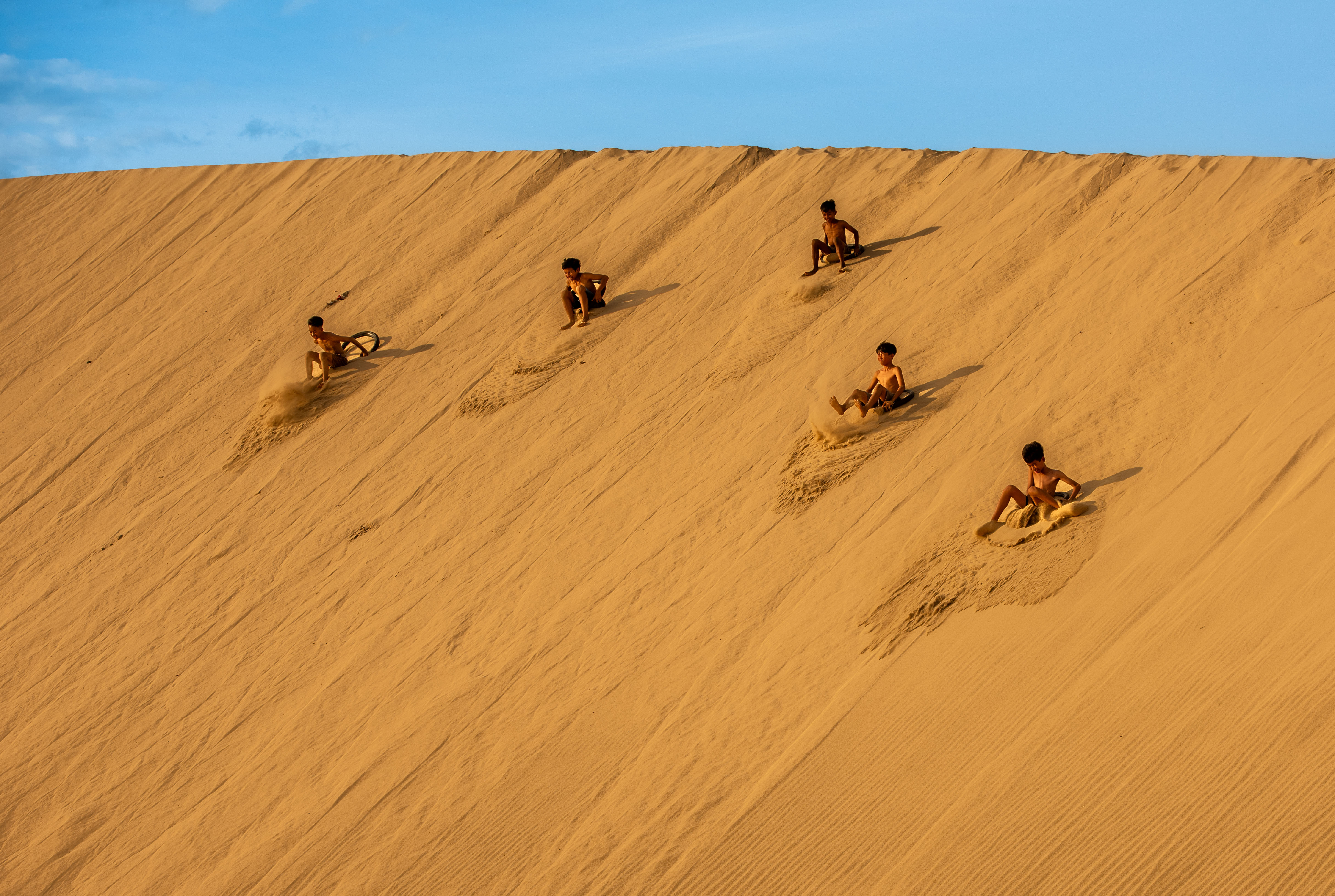 Sandboarding