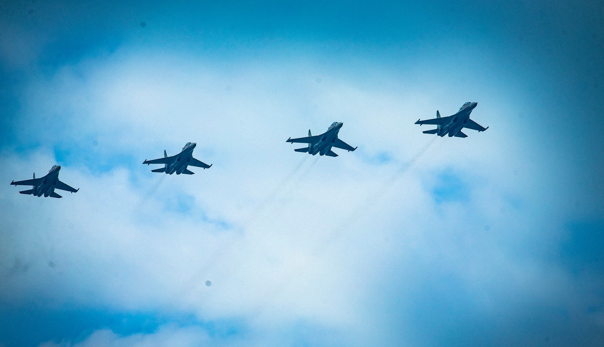 Exercice de vol en formation