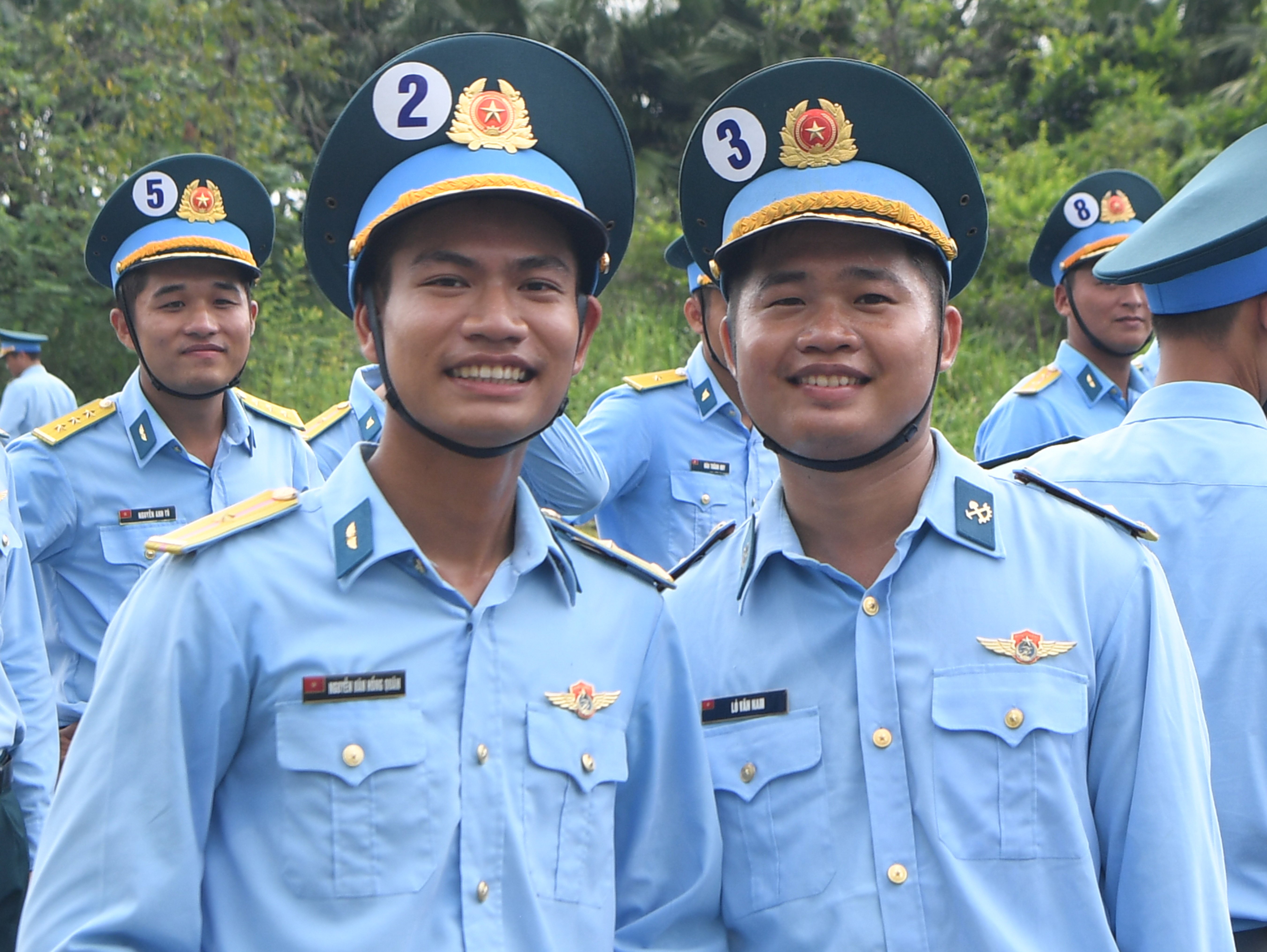 รอยยิ้มแห่งการป้องกันภัยทางอากาศ - ทหารอากาศหลังการฝึกซ้อมหนัก