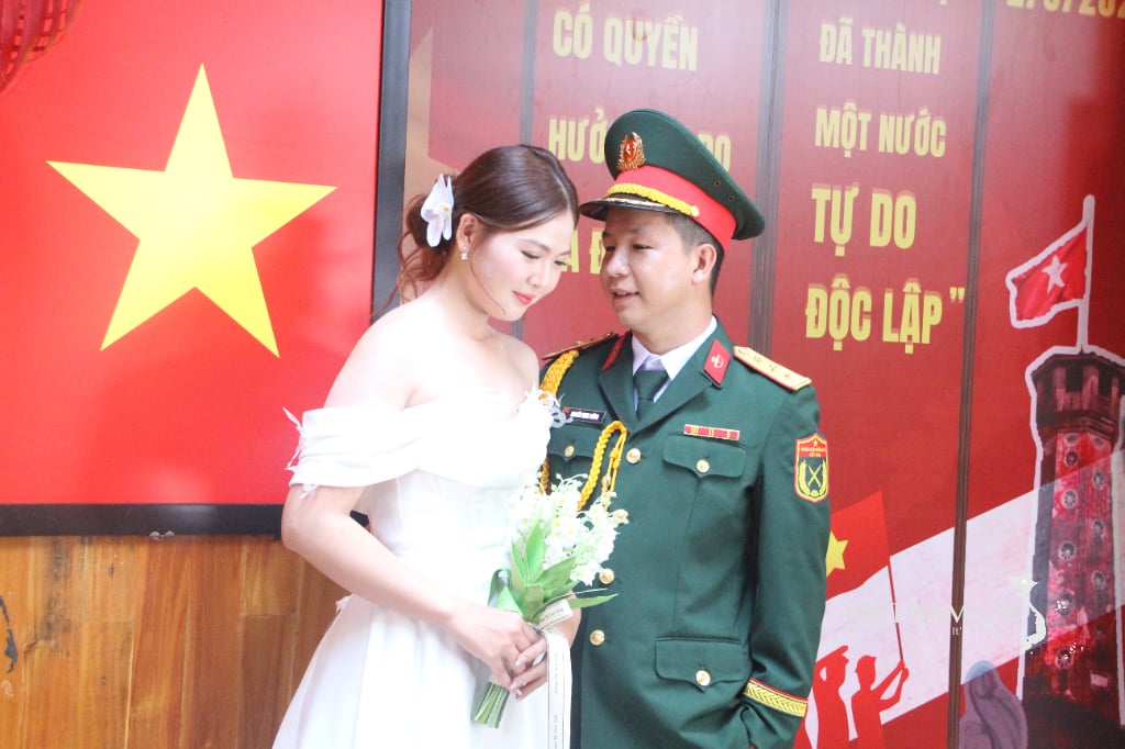 L'amour en uniforme de soldat