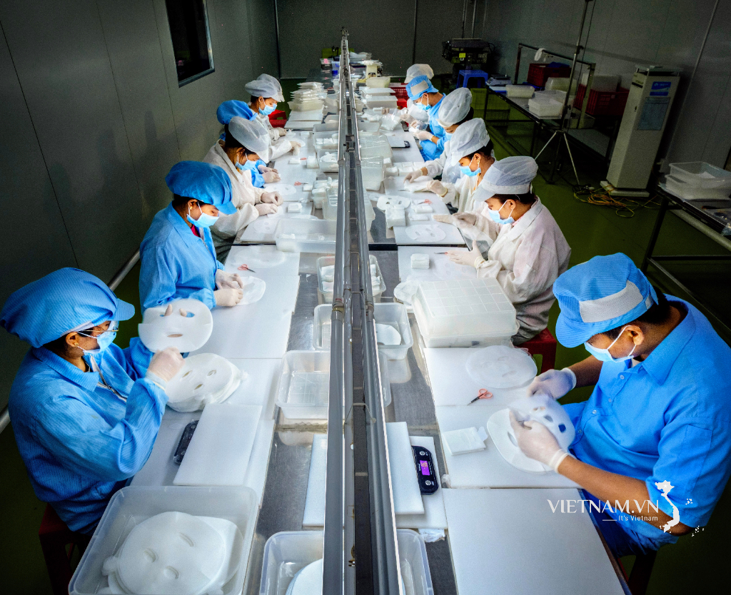 Mặt nạ dừa xuất khẩu