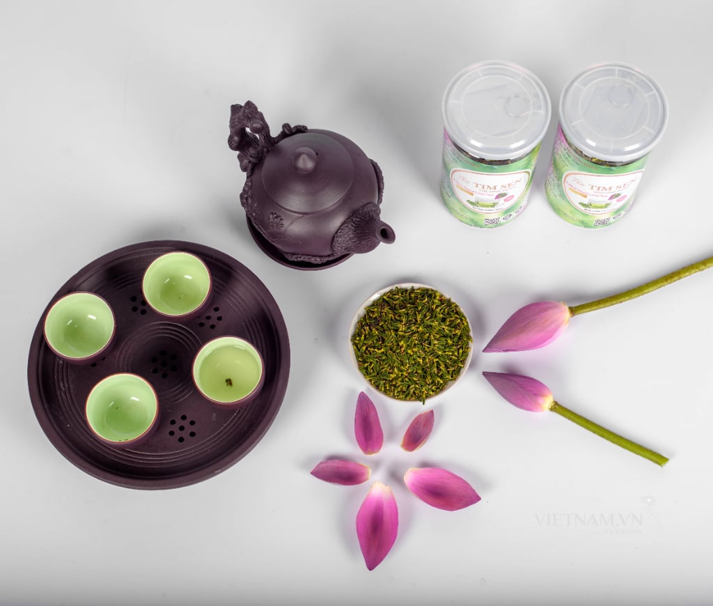Đặc sản từ trà sen Đồng Tháp-8