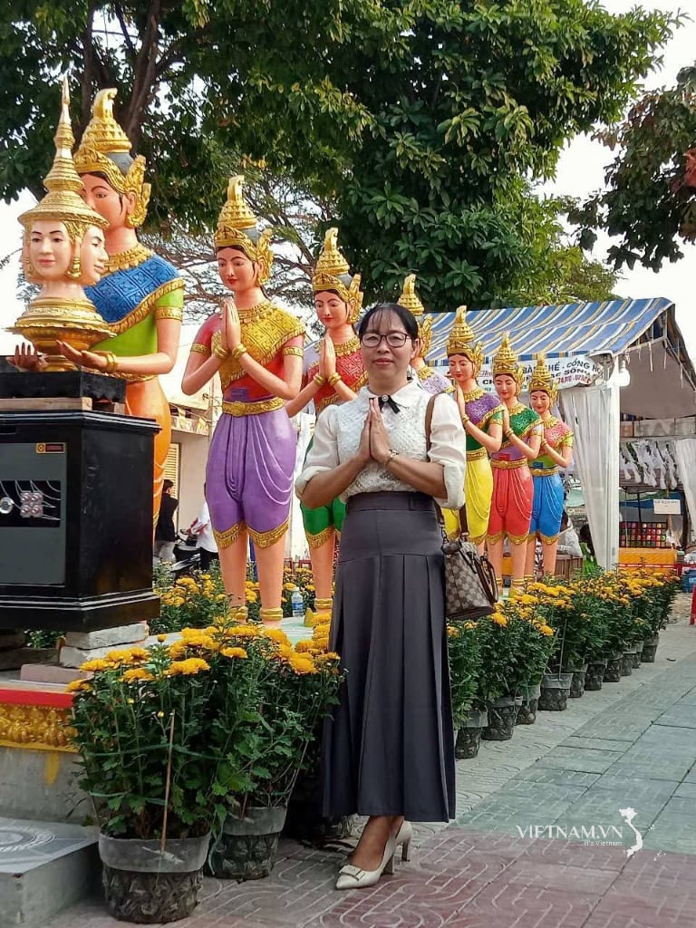 Pagoda Ta Lon, aldea de Cai Coi, comuna de Long Vinh, provincia de Vinh Long-1