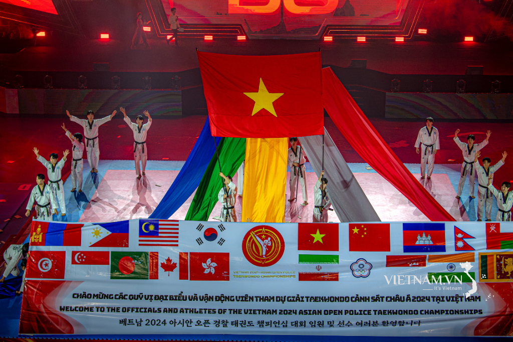 Giải Taekwondo Cảnh Sát Châu Á  2024-7