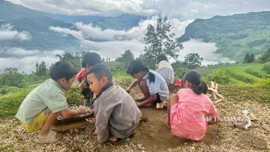 l'enfance au milieu de la vaste forêt