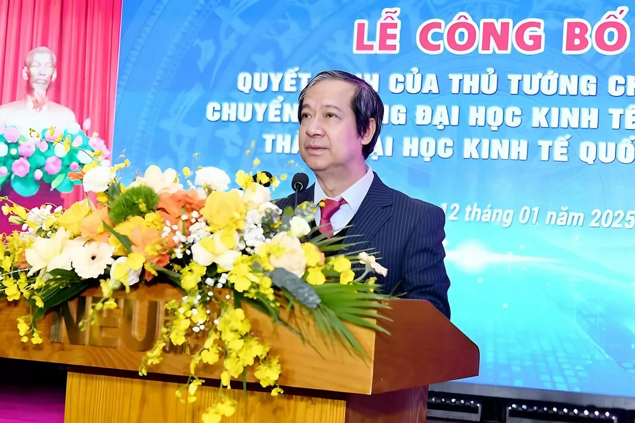 Trường ĐH Kinh tế Quốc dân thành ĐH Kinh tế Quốc dân