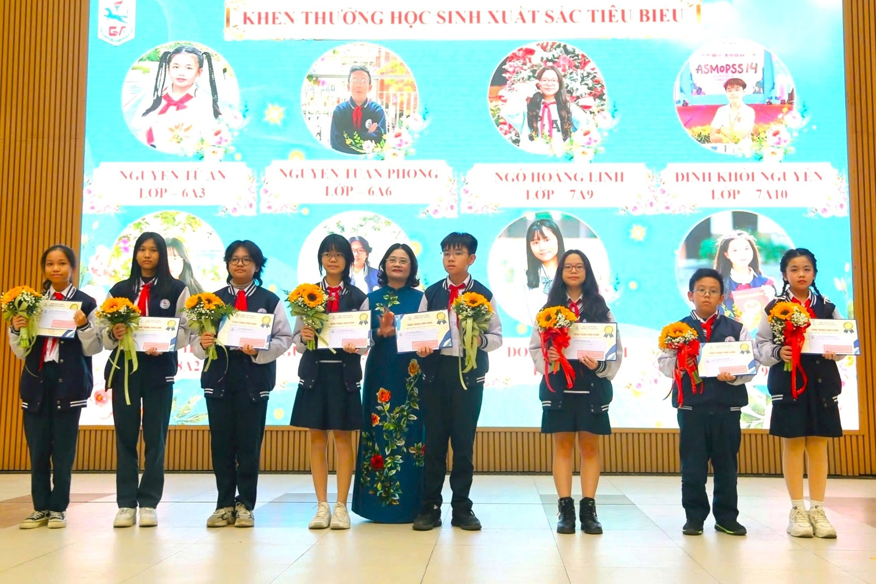 The school won more than 700 medals and awards in the first semester alone.