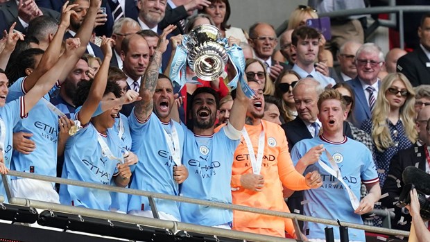 Man City hat den FA Cup gewonnen.