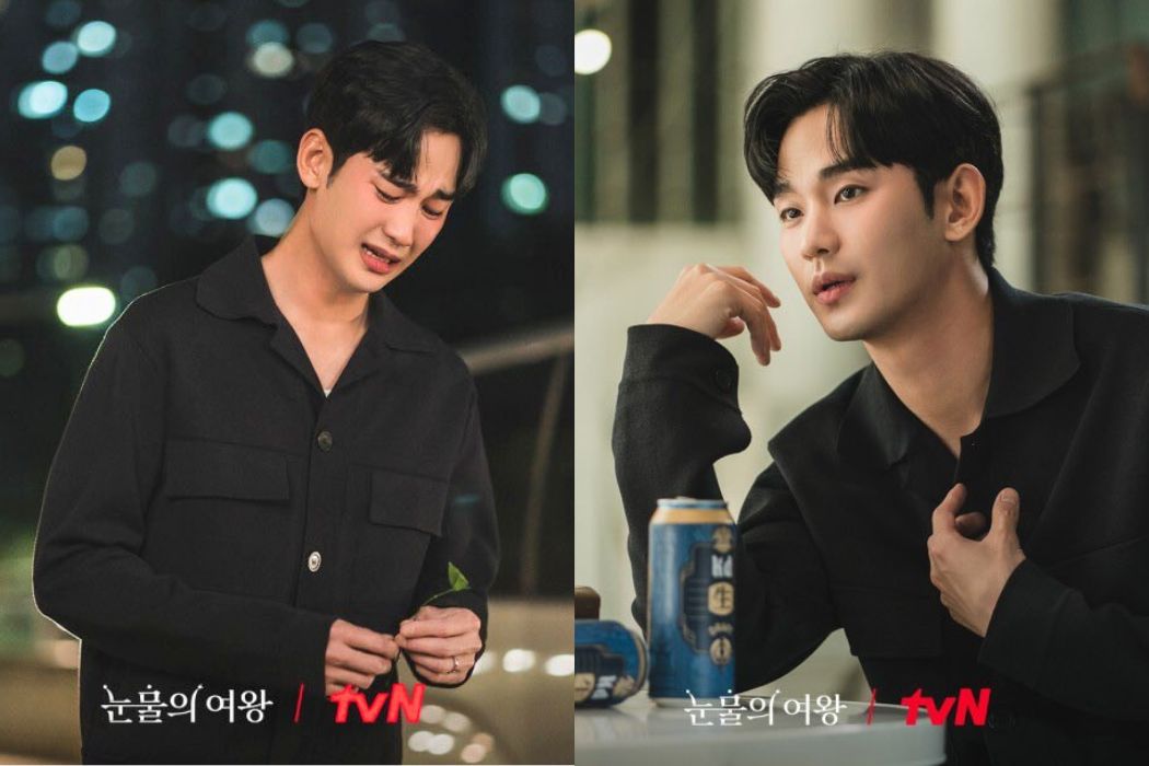 Kim Soo Hyun khóc ngay tập đầu “Nữ hoàng nước mắt“. Ảnh: Nhà sản xuất