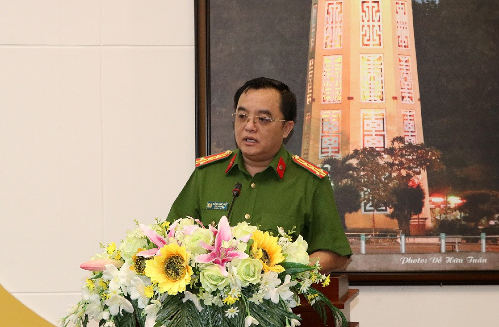 Generalmajor Huynh Ngoc Liem, stellvertretender Direktor der Provinzpolizei von Binh Thuan.jpg