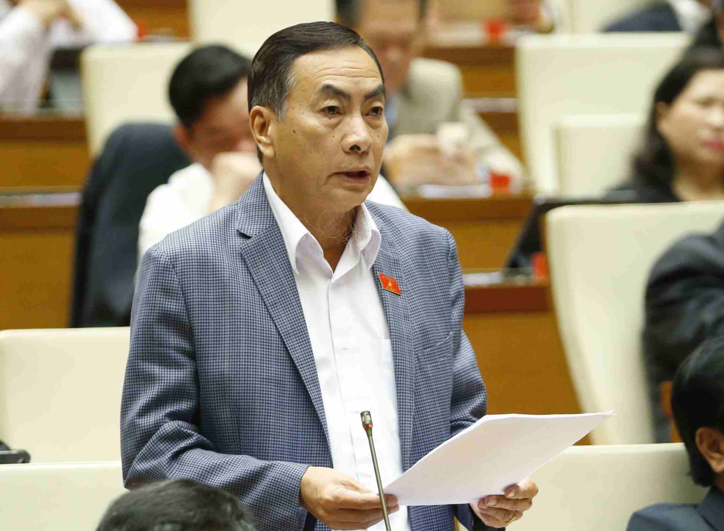Delegierter Pham Van Hoa. Foto: Nationalversammlung