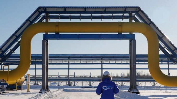 Parte del gasoducto Poder de Siberia. Foto: Reuters