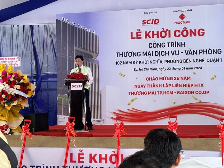 Ông Phạm Hoàng An - Phó Tổng Giám đốc SCID phát biểu khai mạc.