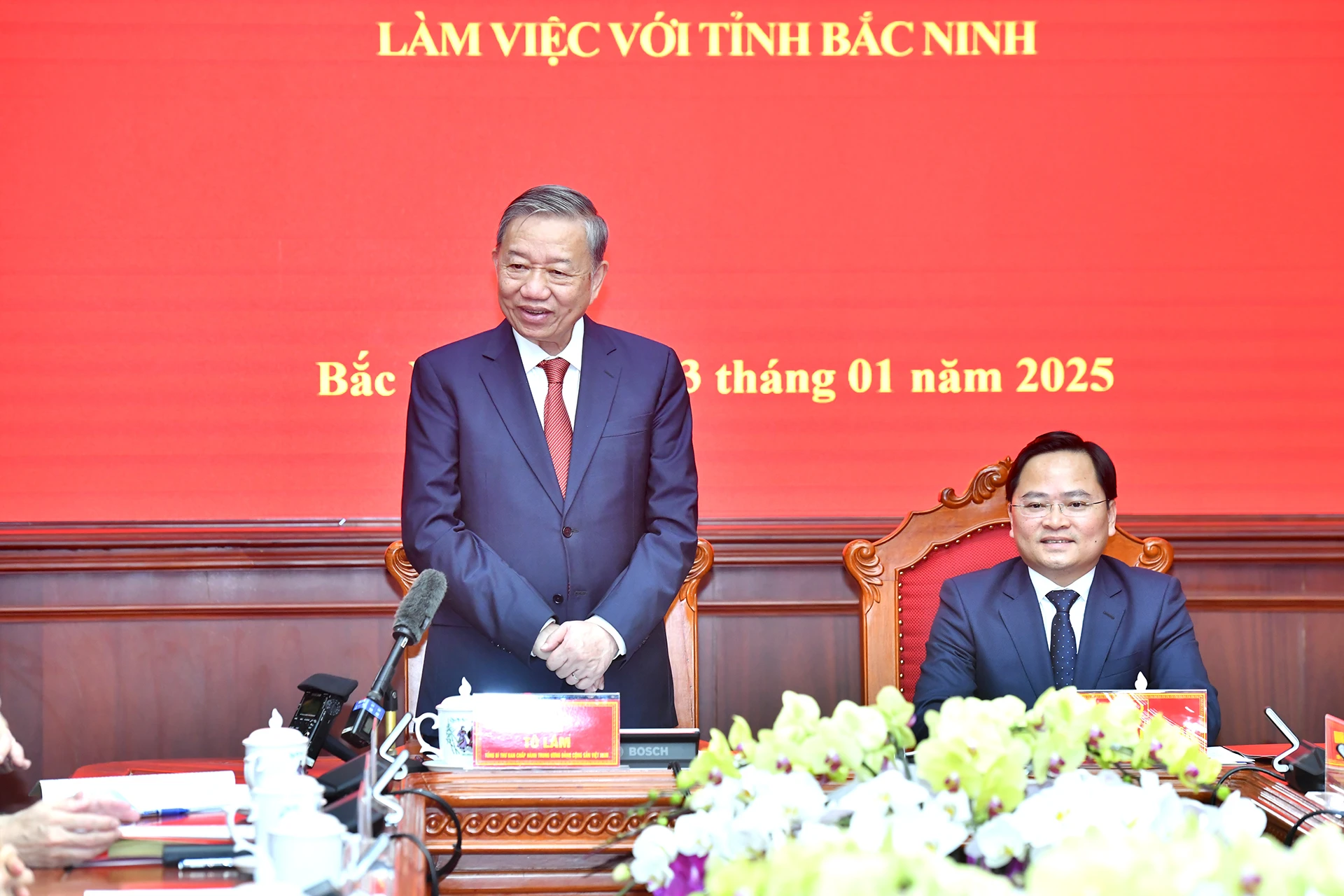 [Photo] General Secretary To Lam visits and works in Bac Ninh province photo 2