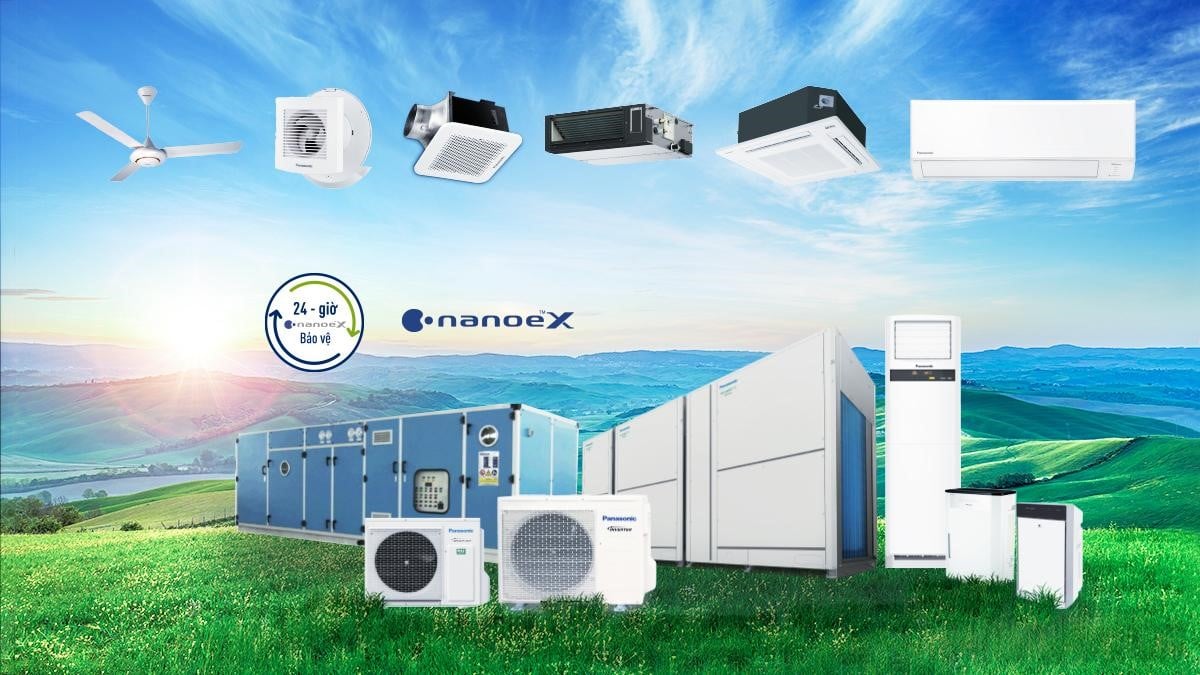 Bộ giải pháp HVAC của Panasonic được sử dụng trong nhiều công trình