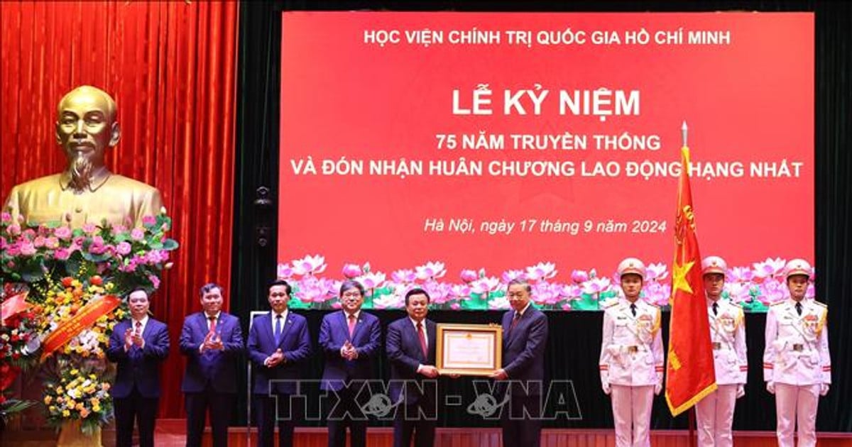 Xây dựng Học viện Chính trị quốc gia Hồ Chí Minh trở thành hình mẫu về công tác xây dựng Đảng