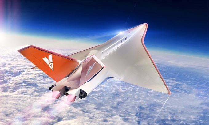 Thiết kế của máy bay siêu thanh Stargazer. Ảnh: Venus Aerospace