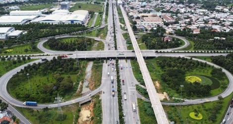 Se invierten 8.981 billones de dongs para construir la autopista Dau Giay