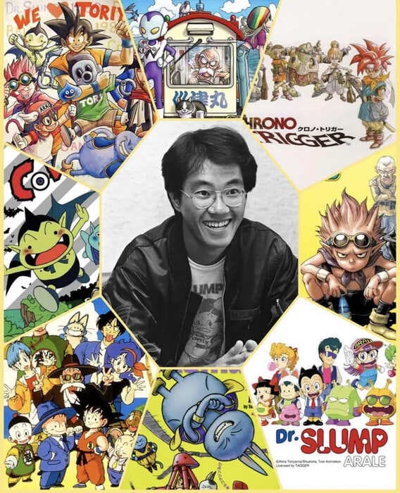 Akira Toriyama là tác giả nhiều bộ truyện nổi tiếng. Ảnh: X