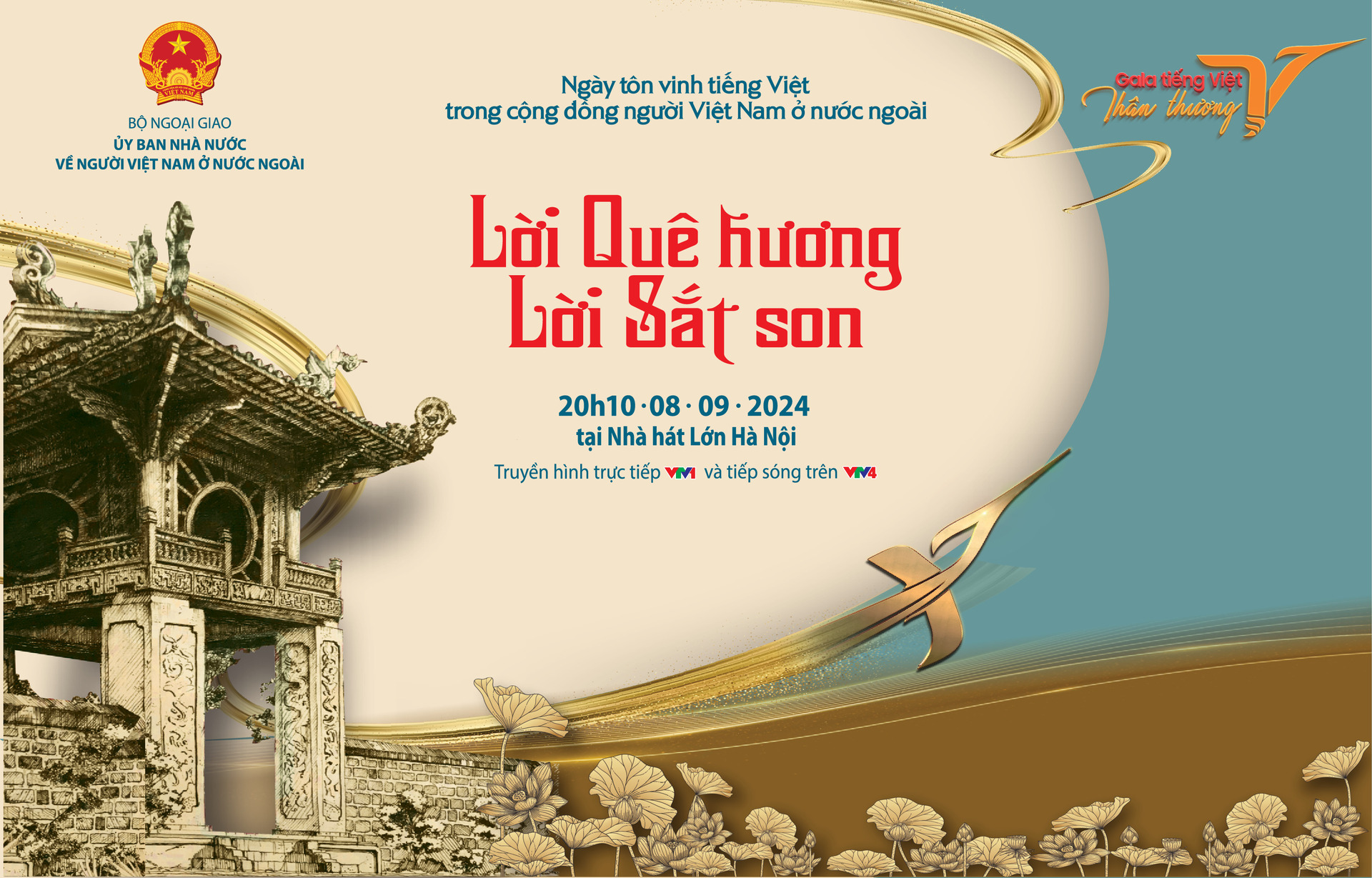 dai truyen hinh viet nam to chuc chuong trinh nghe thuat ton vinh tieng viet nam 2024 hinh 1