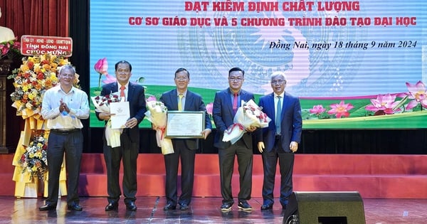 Trường ĐH Đồng Nai đạt kiểm định chất lượng cơ sở giáo dục