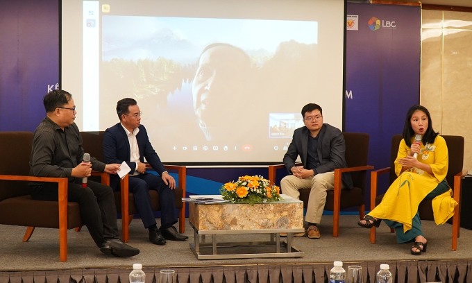 Experten diskutierten auf dem Workshop „Konsumgüter- und Vertriebsindustrie: M&A-Trends und Investitionsstrategien zur Kapitalbeschaffung für vietnamesische Unternehmen“, der am 12. März von der Vereinigung vietnamesischer Unternehmen für hochwertige Waren und dem Business Club organisiert wurde. Foto: LBC