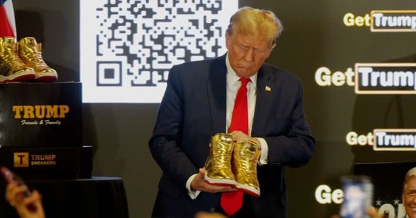 Trump hace campaña en Michigan tras anunciar 'botas de oro' en Pensilvania