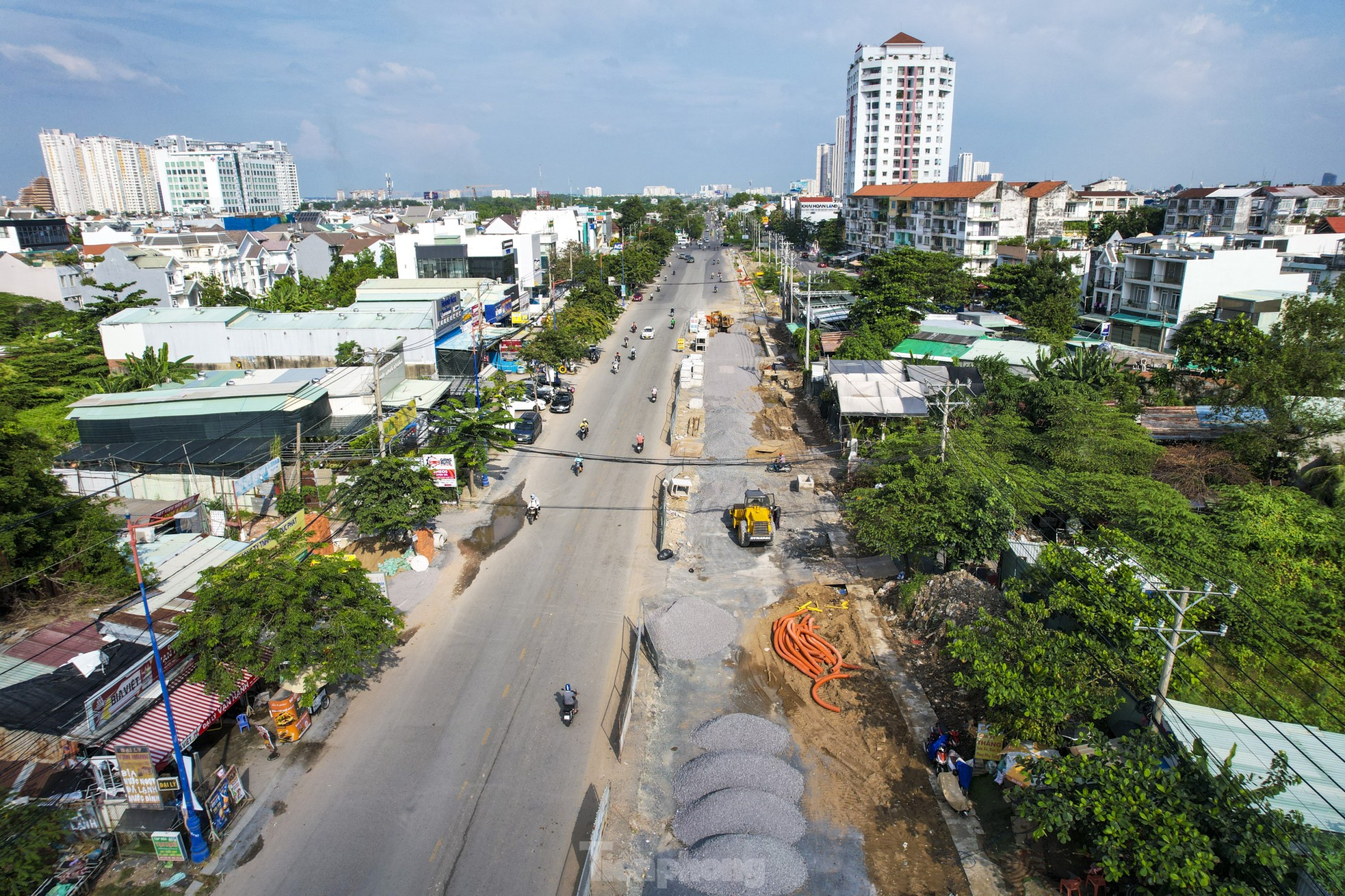 Construction de l'élargissement de 2,5 km de la rue Luong Dinh Cua : Toujours en désordre après 9 ans photo 2