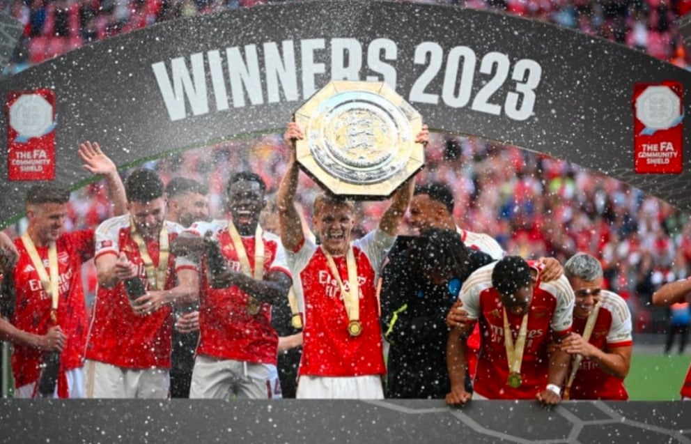 El Arsenal ganó la Supercopa de Inglaterra 2023 tras derrotar al Manchester City