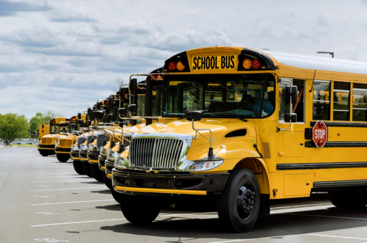 School buses in many Western countries are often painted yellow. (Photo: Getty Images)