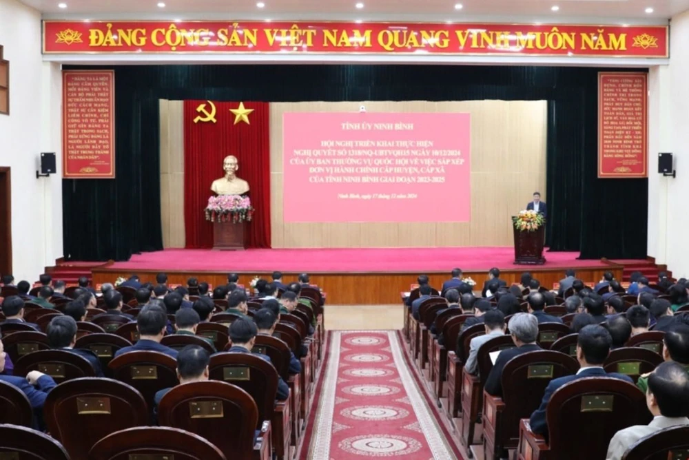 Scène de conférence. (Photo : Duc Phuong/VNA)