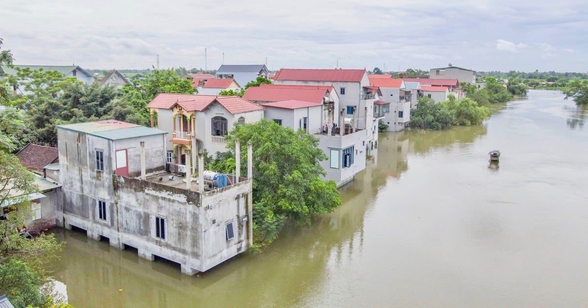 Hà Nội đối diện nguy cơ ngập lụt do bão lũ tác động “kép”