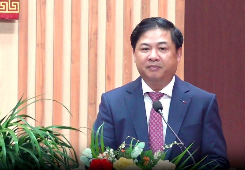 Ông Lương Nguyễn Minh Triết, tân Bí thư Tỉnh ủy Quảng Nam hứa sẽ nỗ lực hết sức đưa tỉnh nhà ngày càng phát triển. Ảnh: Hoàng Bin