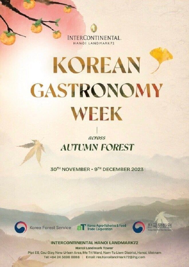 Korean Food Week 2023 mit vielen interessanten Aktivitäten.