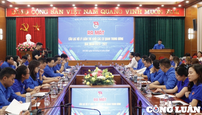 Ra mắt Câu lạc bộ Lý luận trẻ Khối các cơ quan Trung ương giai đoạn 2023