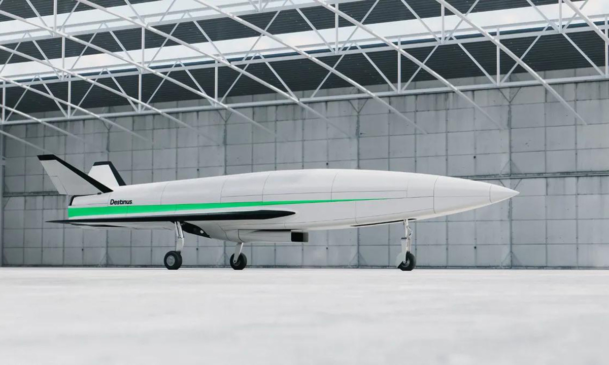 Hydrogen-powered hypersonic aircraft