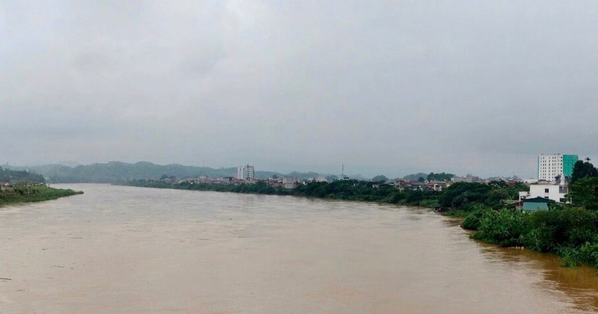 Hochwasserwarnung für Abschnitt des Roten Flusses durch Zentral-Hanoi aufgehoben