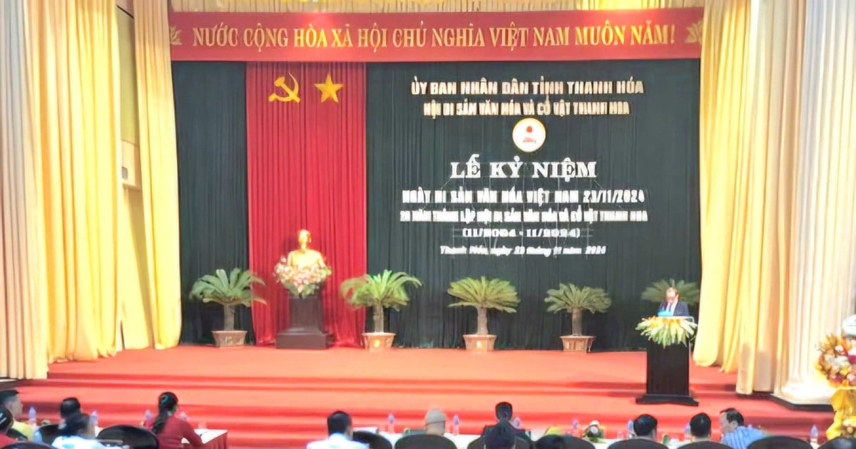 Kỷ niệm 20 năm thành lập Hội Di sản văn hóa và Cổ vật Thanh Hoa