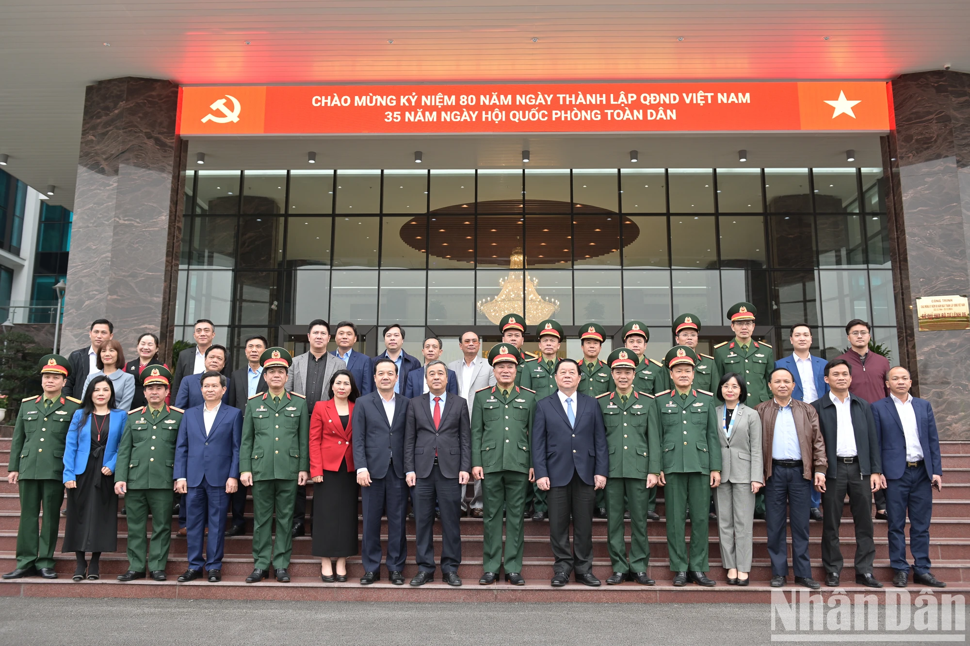 [Photo] The working delegation of the Central Steering Committee 35 worked with the Cyber ​​Warfare Command photo 8