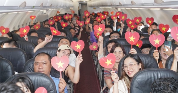 Muôn ánh sao vàng trên những chuyến bay Vietjet dịp Quốc khánh 2/9