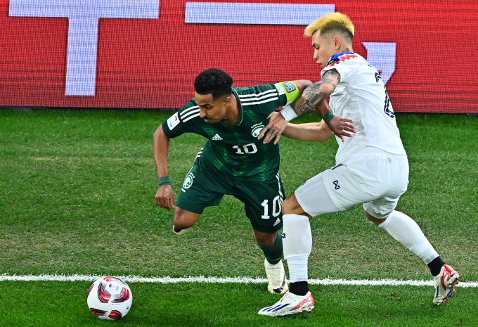 Thailand (white shirt) drew 0-0 with Saudi Arabia in the final match of Group F of the 2023 Asian Cup. Photo: AFC