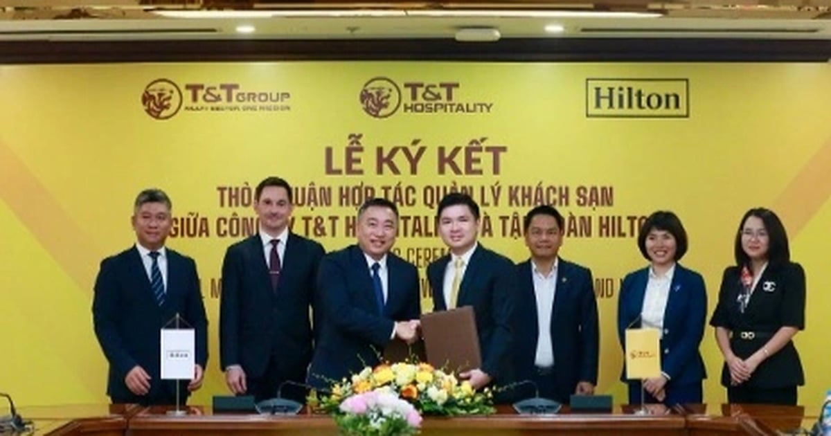 Hilton quản lý chuỗi khách sạn của T&T ở Đồng bằng sông Cửu Long