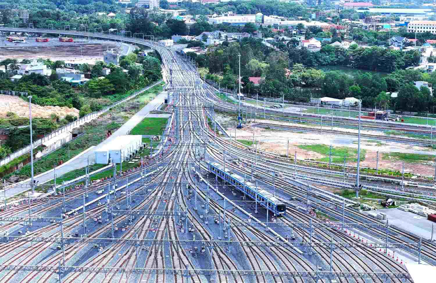 Ho-Chi-Minh-Stadt plant, das U-Bahn-Netz auf etwa 558 km zu erweitern.  Foto: MAUR