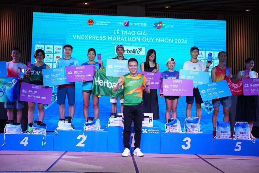Herbalife tài trợ giải chạy VnExpress Marathon Quy Nhơn 2024 - 3