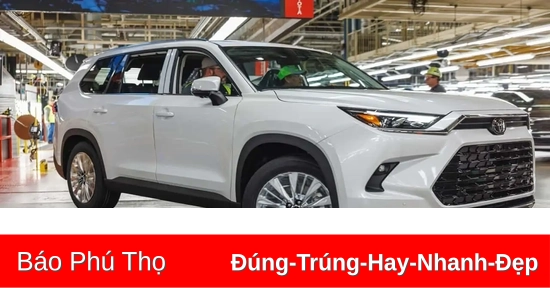 Toyota Grand Highlander 2024 bắt đầu được sản xuất, giá từ 44.405 USD