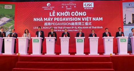 Khởi công nhà máy sản xuất thiết bị y tế 200 triệu USD tại KCN Liên Hà Thái