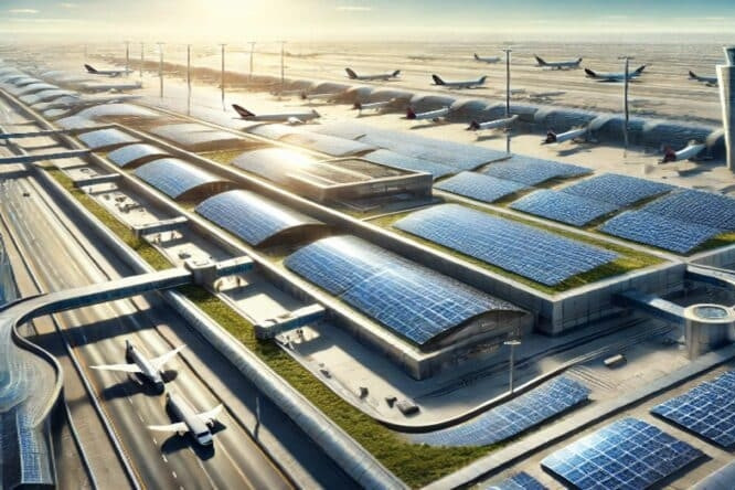 Flughafen Dubai installiert weltweit größtes Solarmodul auf Dach