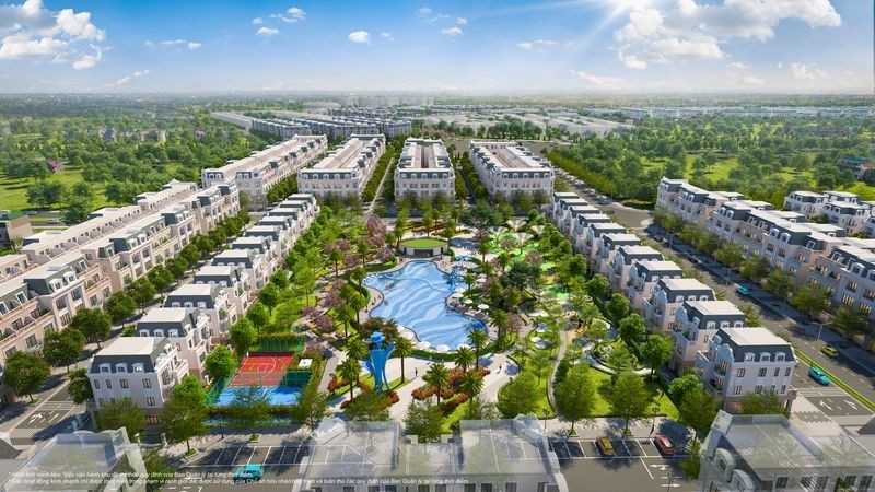 Phối cảnh dự án Vinhomes Golden Avenue tại Móng Cái, Quảng Ninh. (Nguồn: Vinhomes)