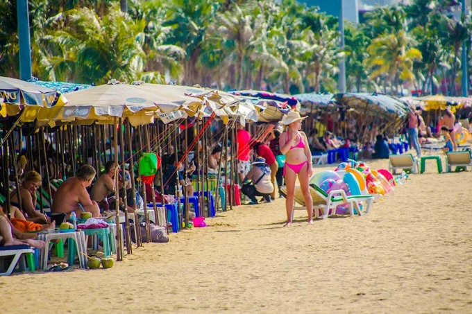 European tourists come to relax in Pattaya, Thailand. Photo: Pattaya Mail